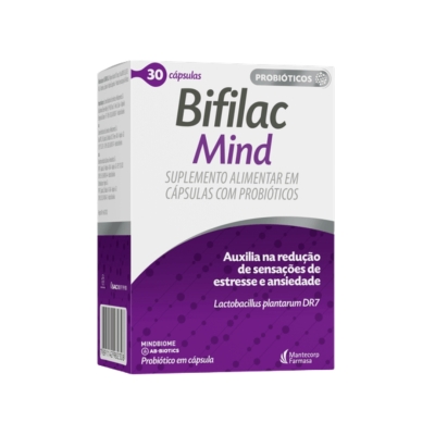 Bifilac Mind 30 Cápsulas – Suplemento Alimentar Psicobiótico