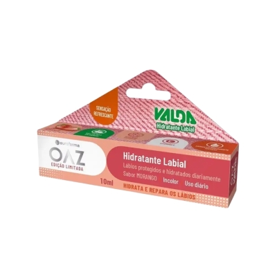 Hid labial oaz valda morango 10ml euro