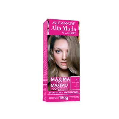 Tintura Alta Moda 7.1 Louro Prateado 150g