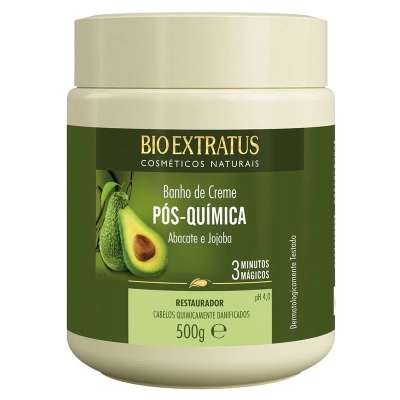 Banho de Creme Bio Extratus Pós-Química 500g