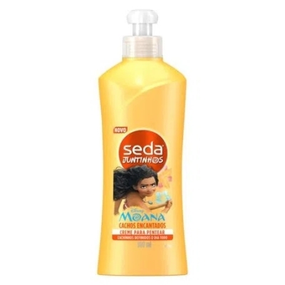 Creme Para Pentear Moana Cachos Encantados Seda Juntinhos 300ml