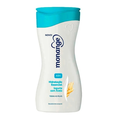 Monange Hidratação Essencial Iogurte com Aveia – Hidratante Corporal – 200 ml