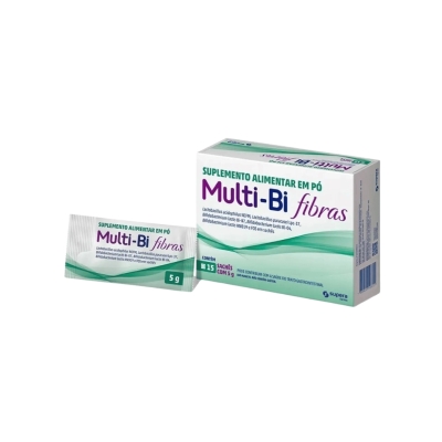 Multi-bi probiotico fibras 5g po 15 sache