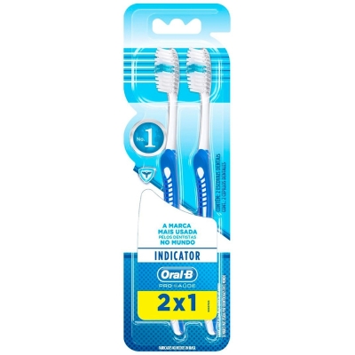 Escova Dental Oral-B Indicator Plus 40 2 Unidades