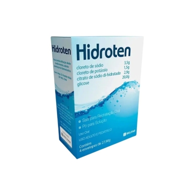 Sais de Reidratação Hidroten – Sachê 27,9g – Sabor Natural