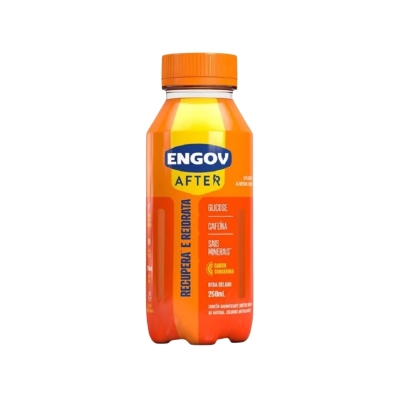 Engov After Tangerina 250 ml Bebida funcional 