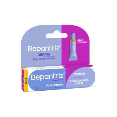 Bepantriz Derma Regenerador Labial – Creme Labial – Bisnaga 7,5ml