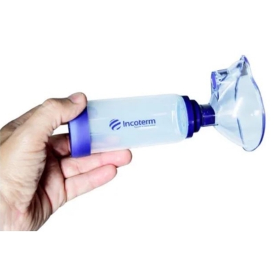 Espaçador E100 Inalatório Adulto E Infantil Incoterm