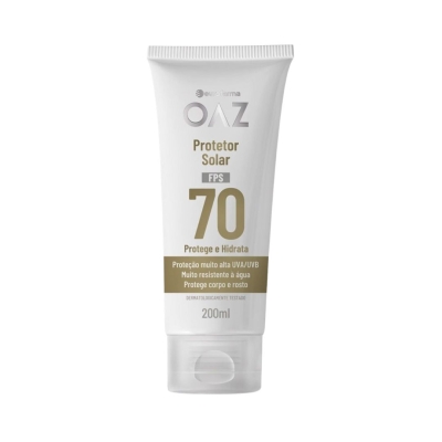 Protetor Solar OAZ FPS 70 200 ml
