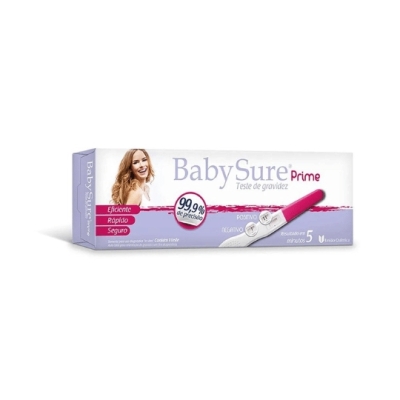 Teste de Gravidez Baby Sure Prime - 1 unidade (caneta)