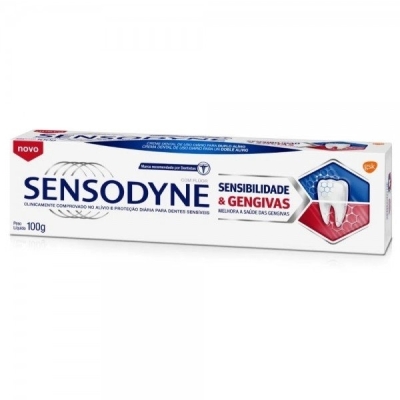 Creme Dental Sensodyne Sensibilidade & Gengivas 100g