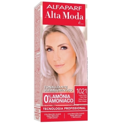 Tonalizante Alta Moda 10.21 Louro Extra Claro 120g