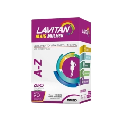 Lavitan A-Z + Mulher – 90 comprimidos revestidos