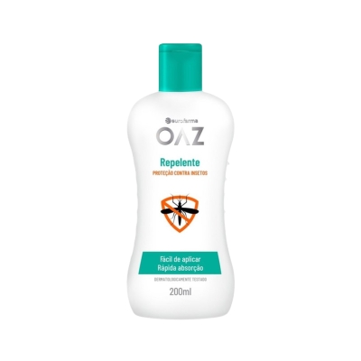 Repelente Adulto OAZ 4H 200 ml — Repelente de Insetos Loção