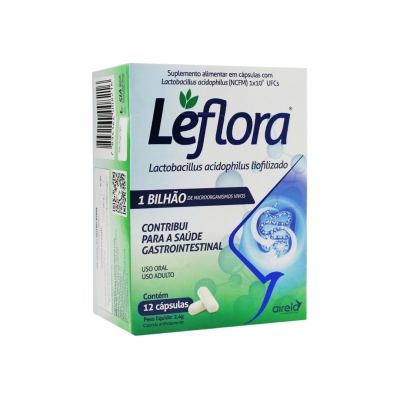 Leflora – Probiótico – 12 Cápsulas