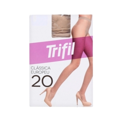 Meia Calça Trifil Europeu Clássica Fio 20 Natural — meia-calça feminina fio 20, modelo Europeu, cor 