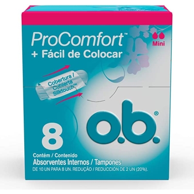 Absorvente OB Procomf Mini 8un