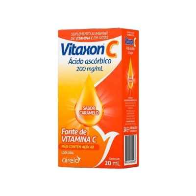 Vitaxon C Gotas 200mg/mL – Suplemento Alimentar de Vitamina C – Frasco 20 mL