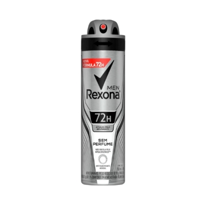 Rexona Men Sem Perfume – Desodorante Antitranspirante Aerosol – 150 ml