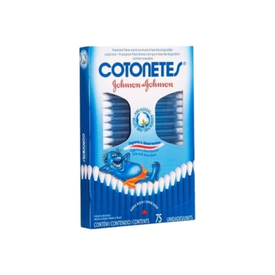 Hastes cotonete j j 75unid