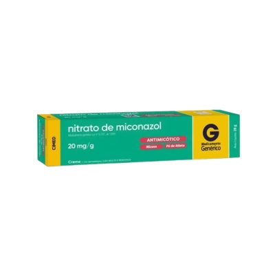Niitrato de Miconazol 20 mg/g Creme 28 g Cimed - creme antifúngico dermatológico