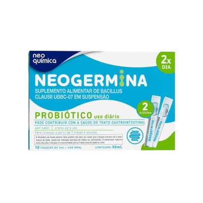 Neogermina 2BI – Probiótico Oral – 10 Flaconetes 5 ml
