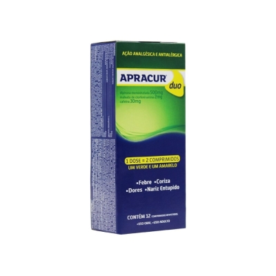 Apracur Duo 12 Comprimidos 