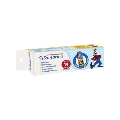 Compressa Gaze Multiuso Sanfarma Minnie 10 Unidades 