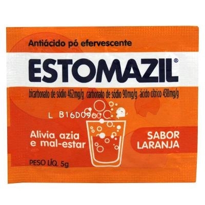 Estomazil env.5g laranja