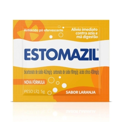 Estomazil Laranja Pó Efervescente Envelope com 5g