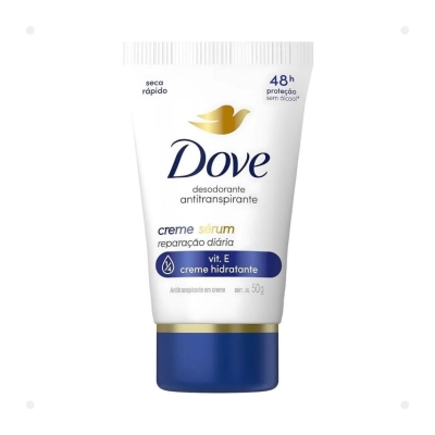 Desodorante Antitranspirante Creme Dove Sérum Reparação Diária 50g
