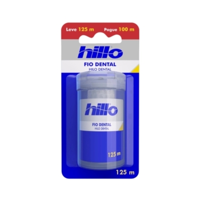 Fio Dental Hillo Resistente 125m - Higiene Bucal Completa e Prevenção de Cáries