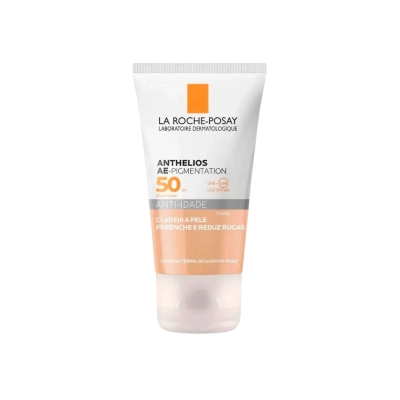 La Roche-Posay Anthelios AE-Pigmentation – Protetor Solar Facial Anti-idade com Cor (Cor Clara) – FP