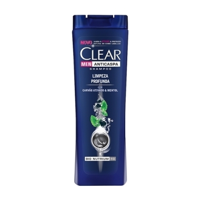 Shampoo Anti Caspa Clear Men Limpeza Profunda 200ml