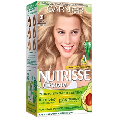 Tintura Nutrisse N° 81 Louro Paixão Nacional