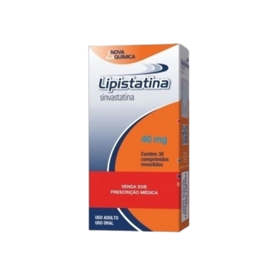 Sinvastatina 40mg 30cpr (lipistatina)