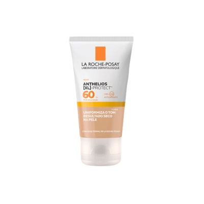 La Roche-Posay Anthelios XL Protect – Protetor Solar Facial com Cor (Clara) – FPS 60 – Tubo 40 g