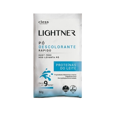 Descolorante Pó Lightner Proteina Do Leite 50g