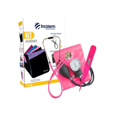 Kit Acadêmico Incoterm KA100 Pink – Conjunto Básico para
Diagnósticos Clínicos