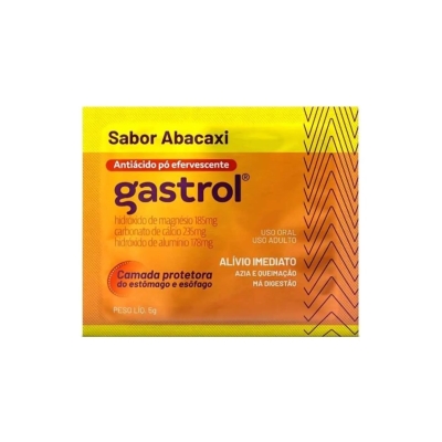  Gastrol Pó Efervescente Sabor Abacaxi 5g 