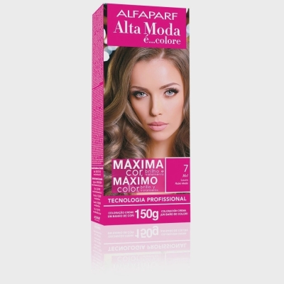 Tintura Alta Moda 7.0 Louro Mel 150g