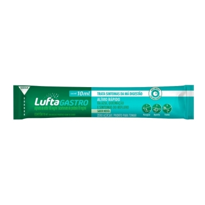 LuftaGastro Sachê Líquido Menta 10ml