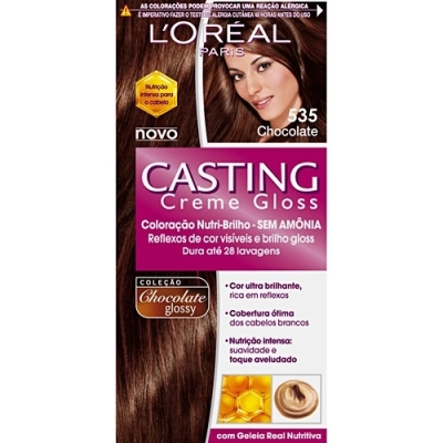 Tin casting gloss 535 chocolat