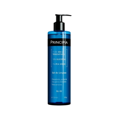 Gel de limpeza principia gl-02 suave pele sensivel 350ml