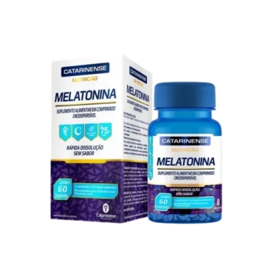 Melatonina Orodispersível 0,21 mg – Suplemento Alimentar 60
Comprimidos (sem sabor)