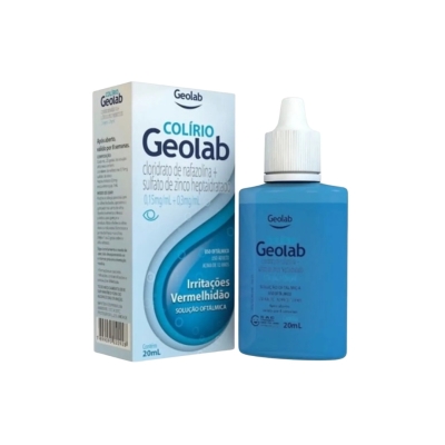 Colírio Geolab Solução Oftálmica 0,15mg + 0,3mg – Frasco 20 ml