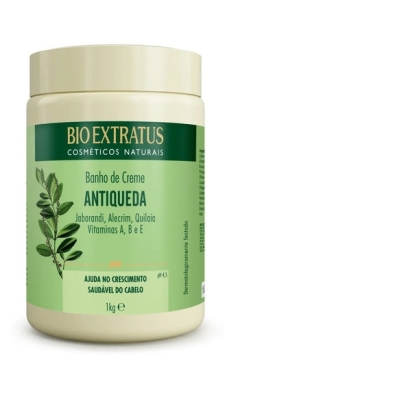 Banho de Creme Antiqueda Jaborandi Bio Extratus 1 kg — Máscara de Tratamento Capilar