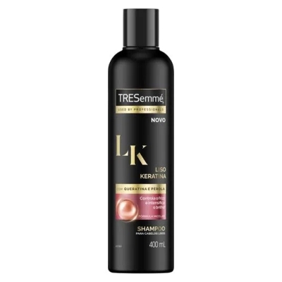 Shampoo TRESemmé Liso Sedoso keratina 400ml