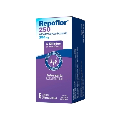 Repoflor 250 mg 6 Cápsulas Duras Legrand