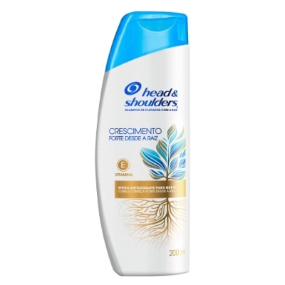 Sh.heades houlders crescimento raiz 200ml